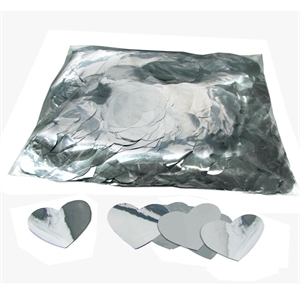 Metal Silver Hearts